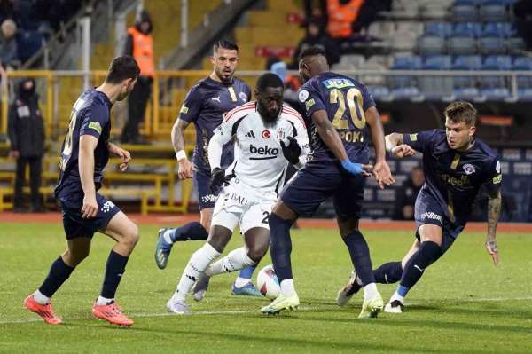 Trendyol Süper Lig: Kasımpaşa: 1 - Beşiktaş: 1