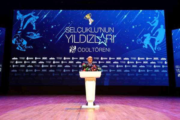 Selçuklu'nun yıldızları ödüllendirildi