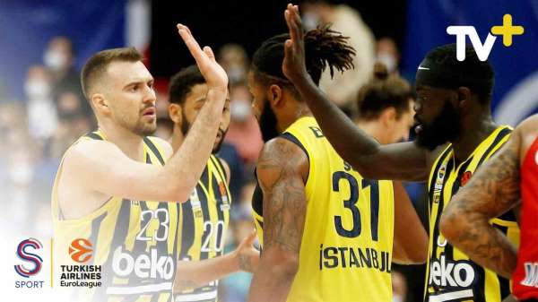 Fenerbahçe Beko Final-Four için sahada, büyük heyecan TV+ ekranlarında