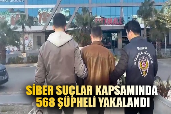 Bakan Yerlikaya: 'Siber suçlarla mücadele kapsamında 568 şüpheli yakalandı'