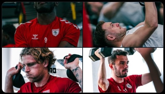 Samsunspor, kondisyon ve güç çalıştı