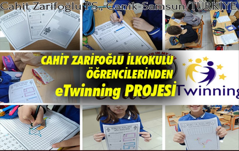 Cahit Zarifoğlu İlkokulu Öğrencilerinden eTwinning Projesi