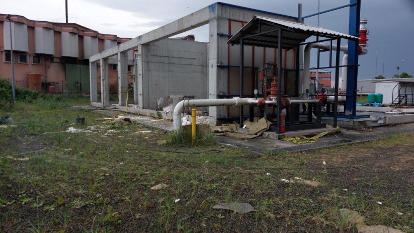 Samsun'da bir fabrikanın eski doğal gaz tesisinde patlama: 3 yaralı