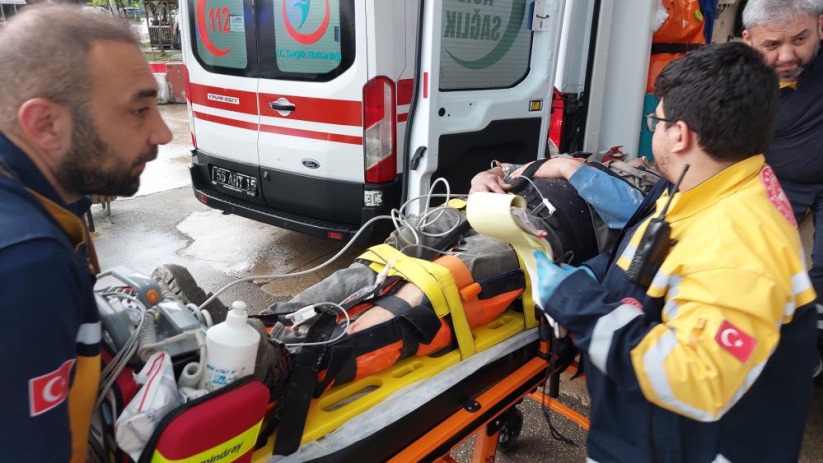Samsun'da bir fabrikanın eski doğal gaz tesisinde patlama: 3 yaralı
