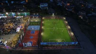 Sancaktepe'de Hıdırellez coşkusu ve Paşaköy Spor Parkı açılışı bir arada yaşandı