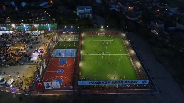 Sancaktepe'de Hıdırellez coşkusu ve Paşaköy Spor Parkı açılışı bir arada yaşandı