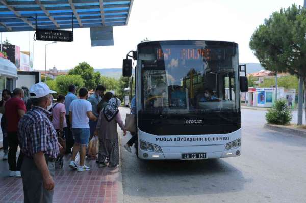 Muğla Büyükşehir nüfusunun 236 katı yolcu taşıdı - Muğla haber