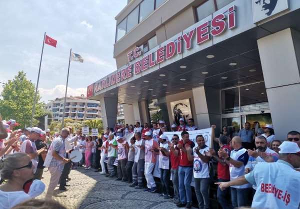Narlıdere Belediyesine grev kararı asıldı - İzmir haber