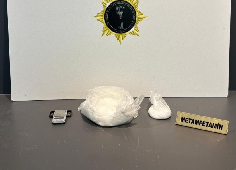 Samsun'da 600 gram metamfetamin ele geçirildi: 1 gözaltı