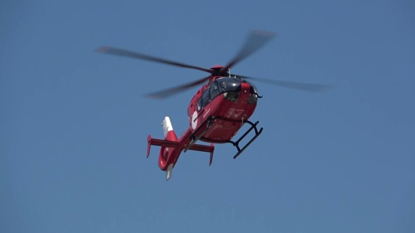 Samsun'daki ambulans helikopter 5 yılda bin 190 hastanın imdadına yetişti