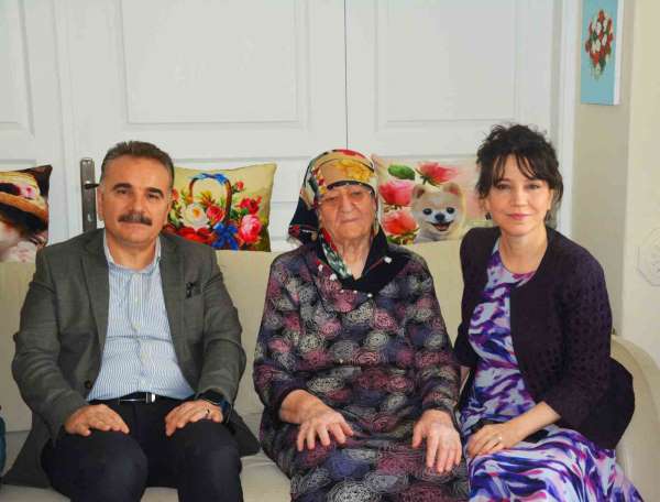 Kaymakam Odabaş'tan şehit ailelerine Kurban Bayramı ziyareti
