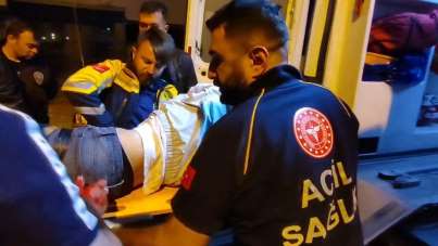 Palandöken'de bıçaklı kavga: 1 yaralı