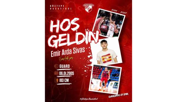 Göztepe Basketbol, Emir Arda'yı kadrosuna kattı