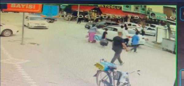 Iğdır'da otomobilin çarptığı 6 yaşındaki çocuk yaralandı: Kaza anı kamerada