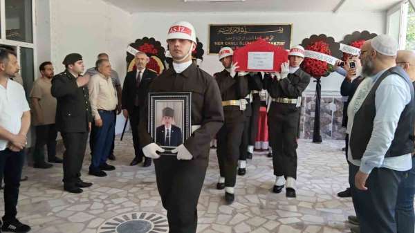 Kıbrıs gazisi Samsun'da askeri törenle son yolculuğuna uğurlandı