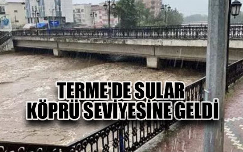 Samsun Valisi Tavlı: 'Terme Çayı'nın taşma riski kalmadı'