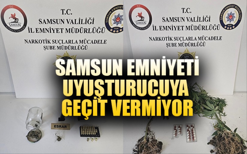 Emniyetten uyuşturucu ve ticaretine geçit yok