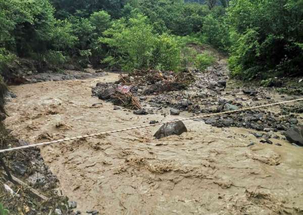 Ordu'da sel sularına kapılan yaşlı kadın hayatını kaybetti