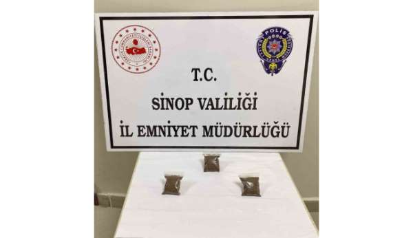Şüpheli şahsın üzerinden uyuşturucu çıktı