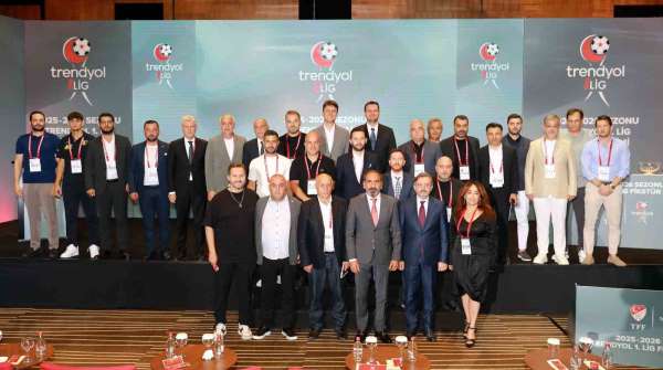 Trendyol 1. Lig 2025-2026 Sezonu fikstürü belli oldu