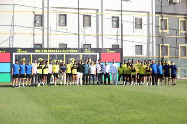 Zeki Çelik ve Gaoussou Diarra'dan İstanbulspor'a ziyaret