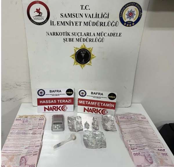 Samsun'da 4 ilçede uyuşturucu operasyonu: 7 kişi yakalandı