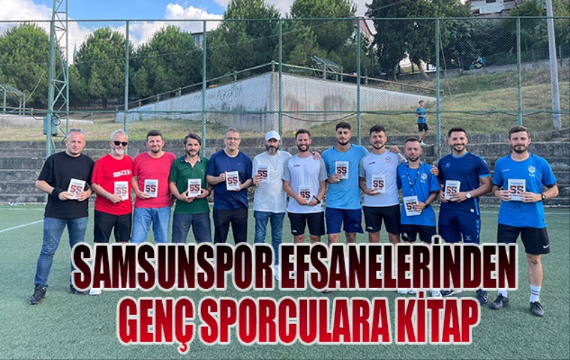 Samsunspor Efsanelerinden Genç Sporculara Kitap