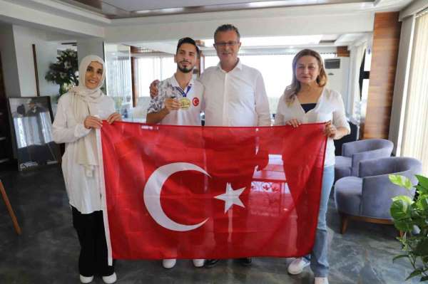 Alaşehirli sporcu Avrupa Şampiyonu oldu