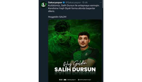 Sakaryaspor, Salih Dursun ve Umechi Akuazaoku'yu kadrosuna kattı