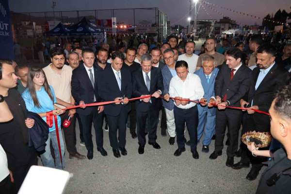 Büyükşehir Belediyesi Spor A.Ş., Âşık Seyrani Festivali'nde miniklerin neşesine ortak oldu