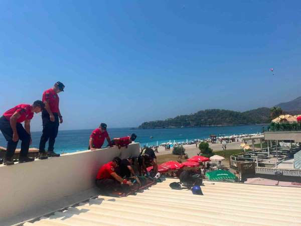 Fethiye'de yamaç paraşütü kazası: 2 kişi yaralandı