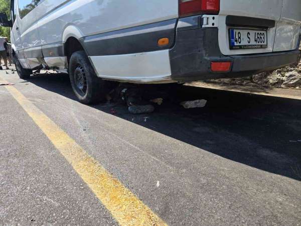 Marmaris-İçmeler yolunda motor kazası: 1 ölü, 1 ağır yaralı