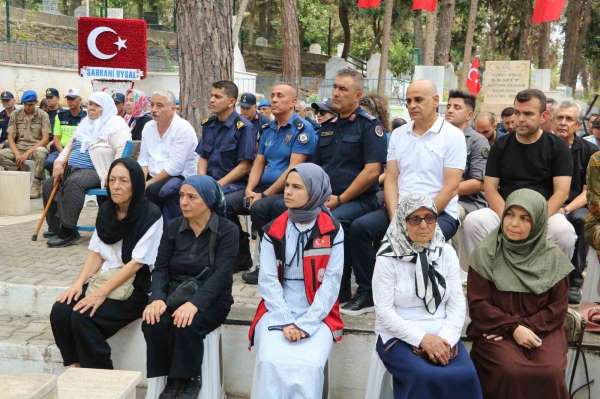Şehit Abdullah Ümit Sercan, şehadetinin 11'inci yılında dualarla anıldı