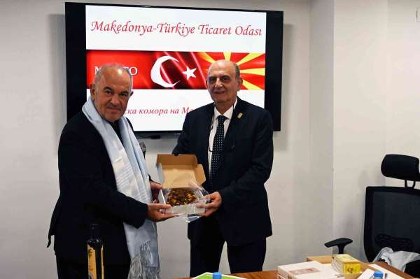 Manisa TSO heyeti Kuzey Makedonya'da iş dünyasıyla buluştu