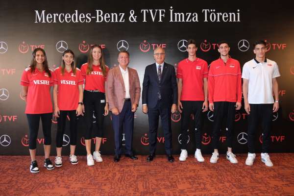 Mercedes-Benz, Voleybol Milli Takımlar ana sponsoru oldu