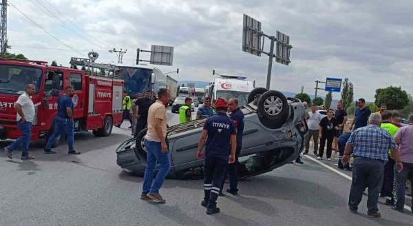 Amasya'da trafik kazası: 1 ölü, 8 yaralı
