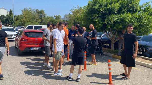 Antalyaspor'un Brezilyalı futbolcusu Naldo Pereria'yı üzen kaza