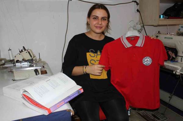 Hem terzilik yapıyor hem KPSS'ye hazırlanıyor: Şehit ve gazi çocuklarına okul kıyafetleri ücretsiz