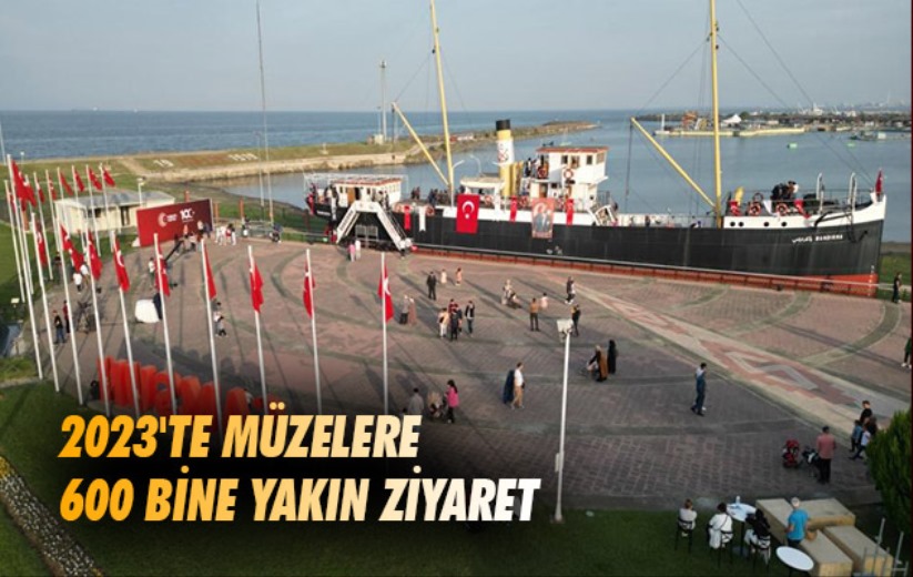 2023'te müzelere 600 bine yakın ziyaret