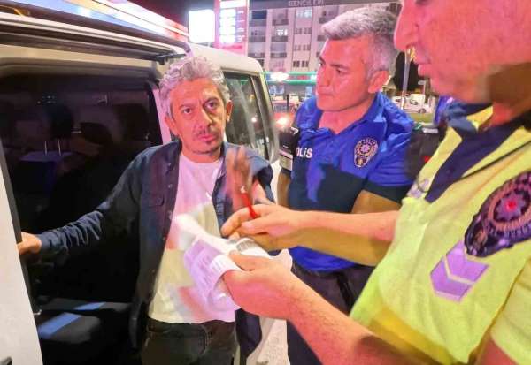 Alkol alıp direksiyona geçti, kaza yapıp gözaltına alınınca, 'Hayvan mıyım?' dedi