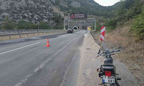 Bilecik'te motosiklet kazası: 1 yaralı