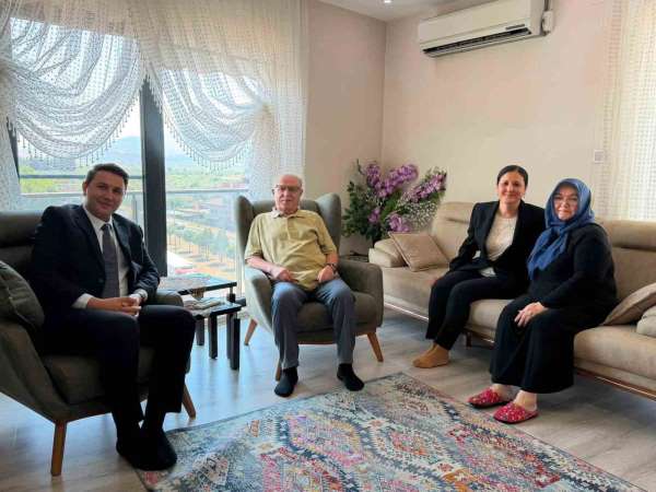 Buharkent Kaymakamı Haydaroğlu'ndan şehit aileleri ve gazilere ziyaret
