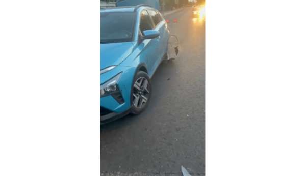 Diyarbakır'da ehliyetsiz sürücü kazaya davetiye çıkardı