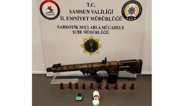 Samsun'da uyuşturucu operasyonu: 5 gözaltı