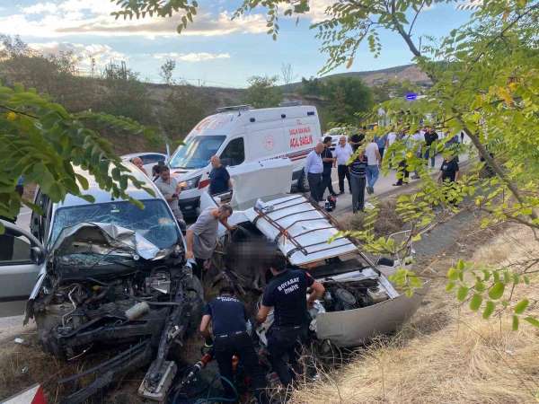 Sinop'ta trafik kazası: 1 ölü, 5 yaralı