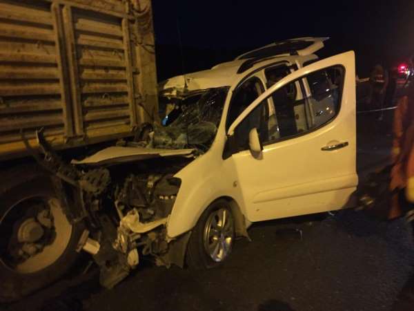 Mardin'de feci kaza: 3 ölü, 3 yaralı 