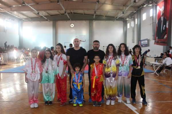 Yunusemre Belediyespor Wushu'da 6 altın madalya kazandı