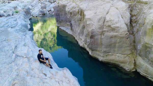 Şırnak'ta gezicilerin keşfettiği doğa harikası kanyon, turizme kazandırılmayı bekliyor