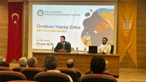 İnönü Üniversitesi'nde 'Üretken Yapay Zeka Uygulamaları' söyleşisi