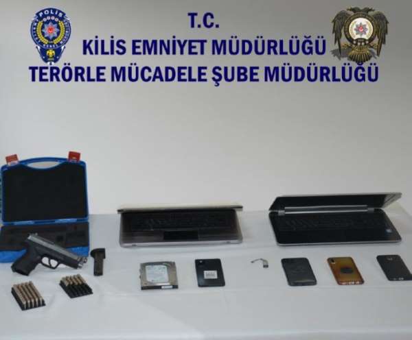 Kilis'te silahlı terör örgütlerine operasyon: 4 gözaltı